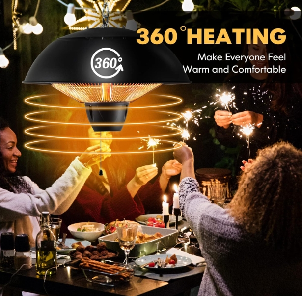 Corner fireplace heater