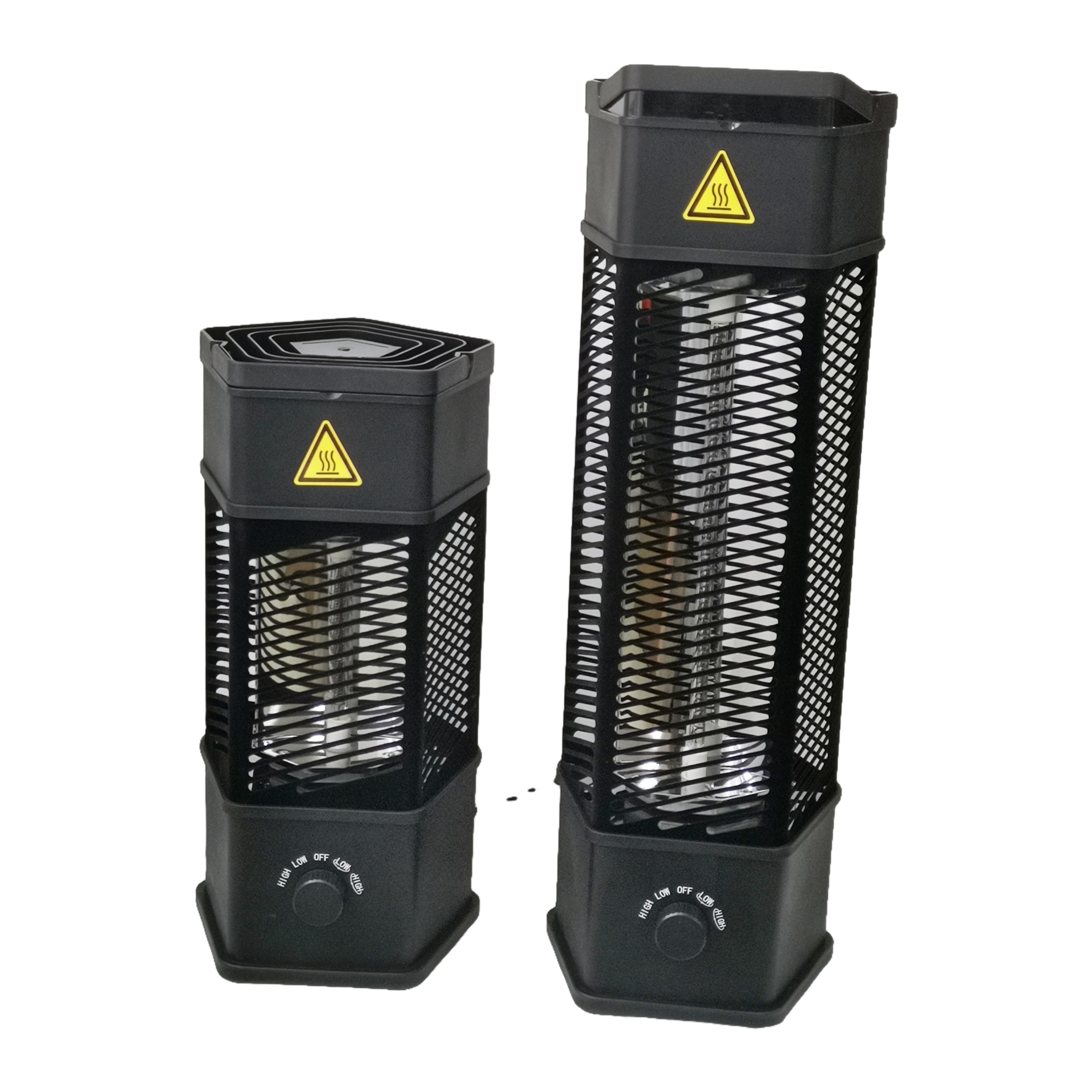 Infrared wall heater for bathroom